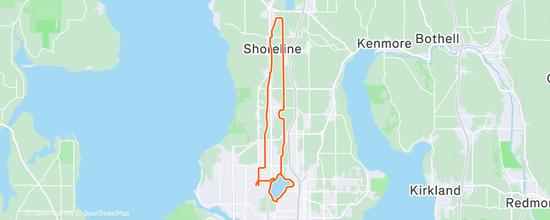 Map of the activity, Meridian