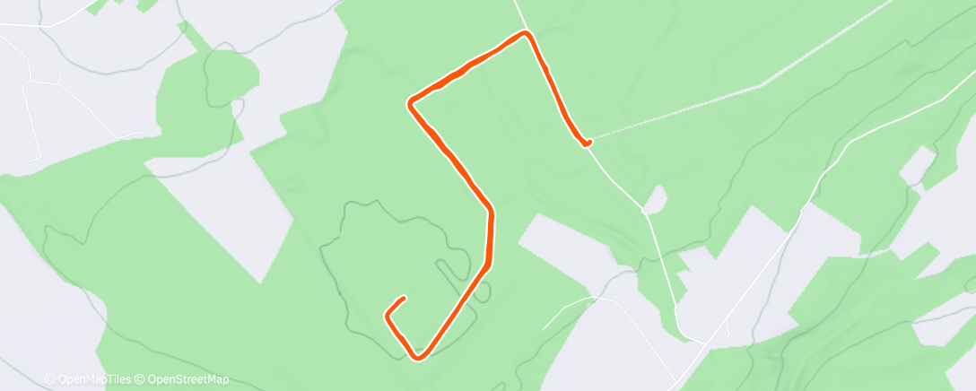 Map of the activity, Burgiehill