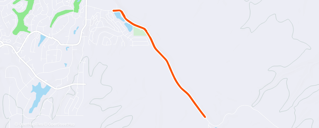 Mappa dell'attività Morning Run