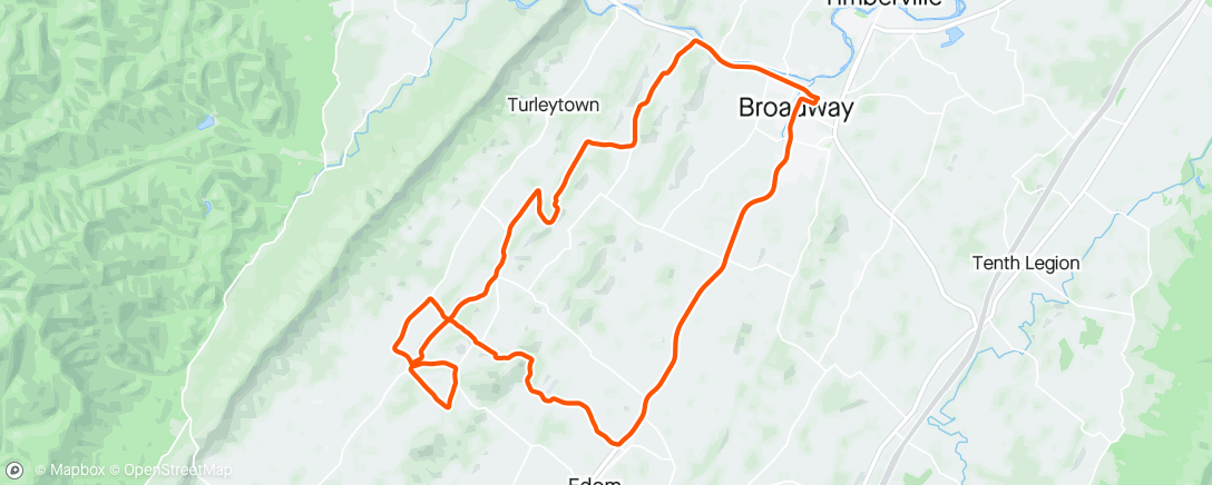 Map of the activity, A little wet gravel 😬