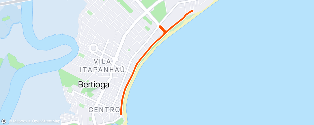 「Manhã Passeio」活動的地圖
