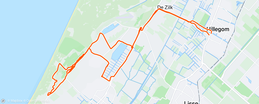 Карта физической активности (Fietsen)