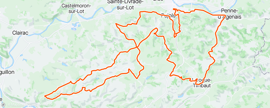 Map of the activity, DÉFI 47 😅