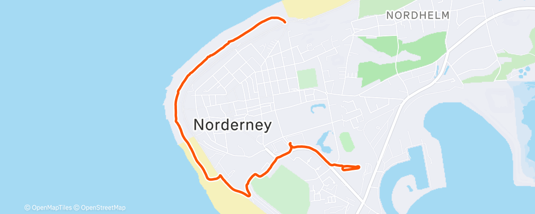 Map of the activity, #139-25  //  Afternoon Walk