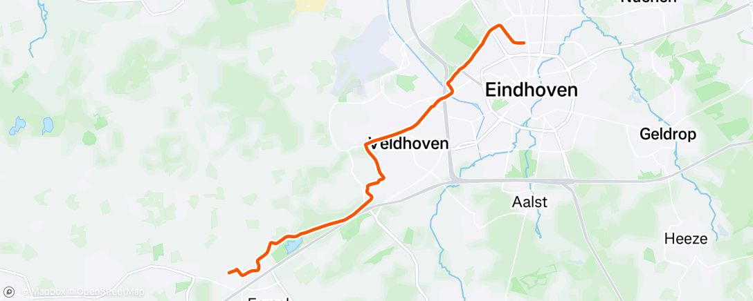 Map of the activity, Van E naar D 🥶