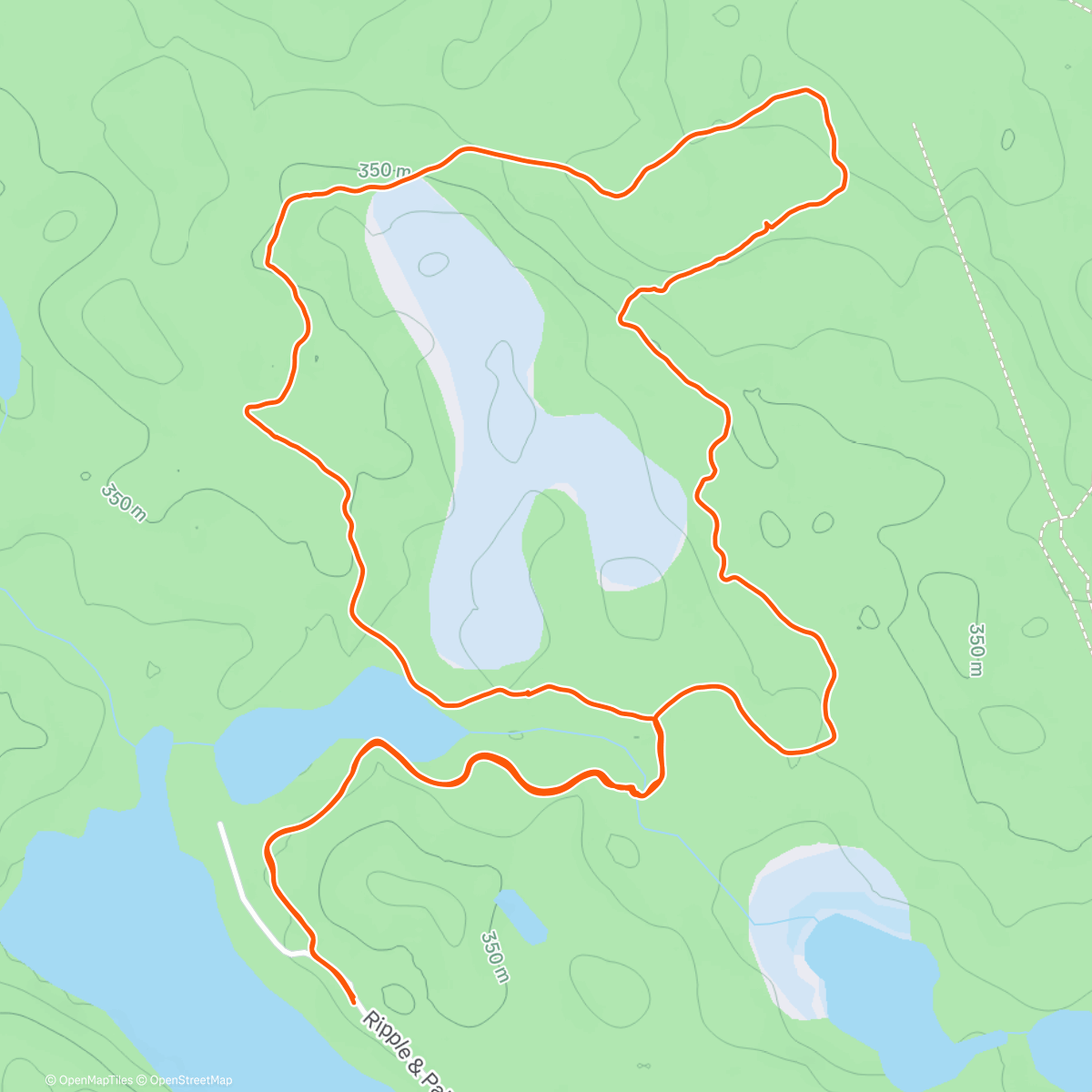 Карта физической активности (Fat bike with Emma!!!)