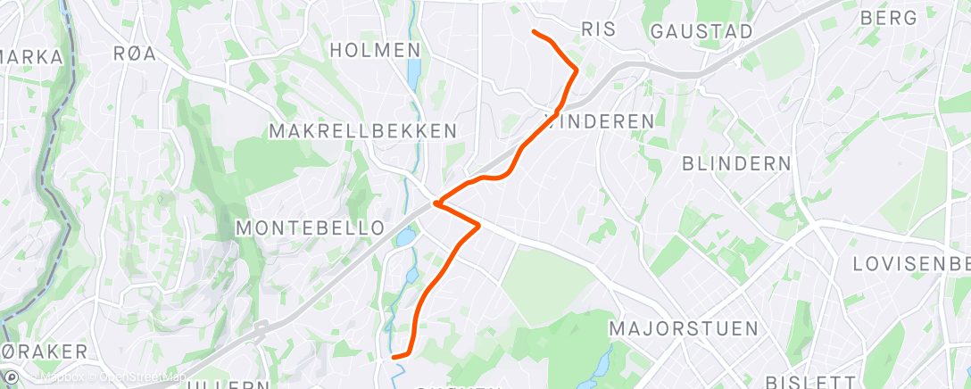 Karte der Aktivität „Morning E-Bike Ride”