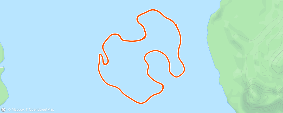 Map of the activity, Zwift - L2 on Volcano Circuit in Watopia