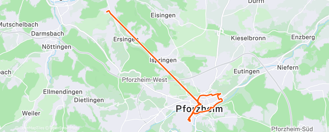 Map of the activity, Tag der offenen Ateliers