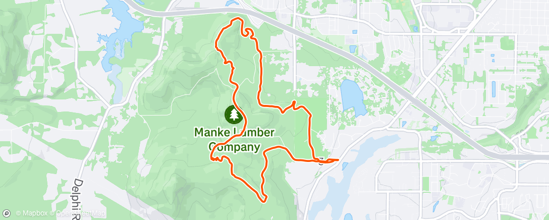 Map of the activity, Kaiser