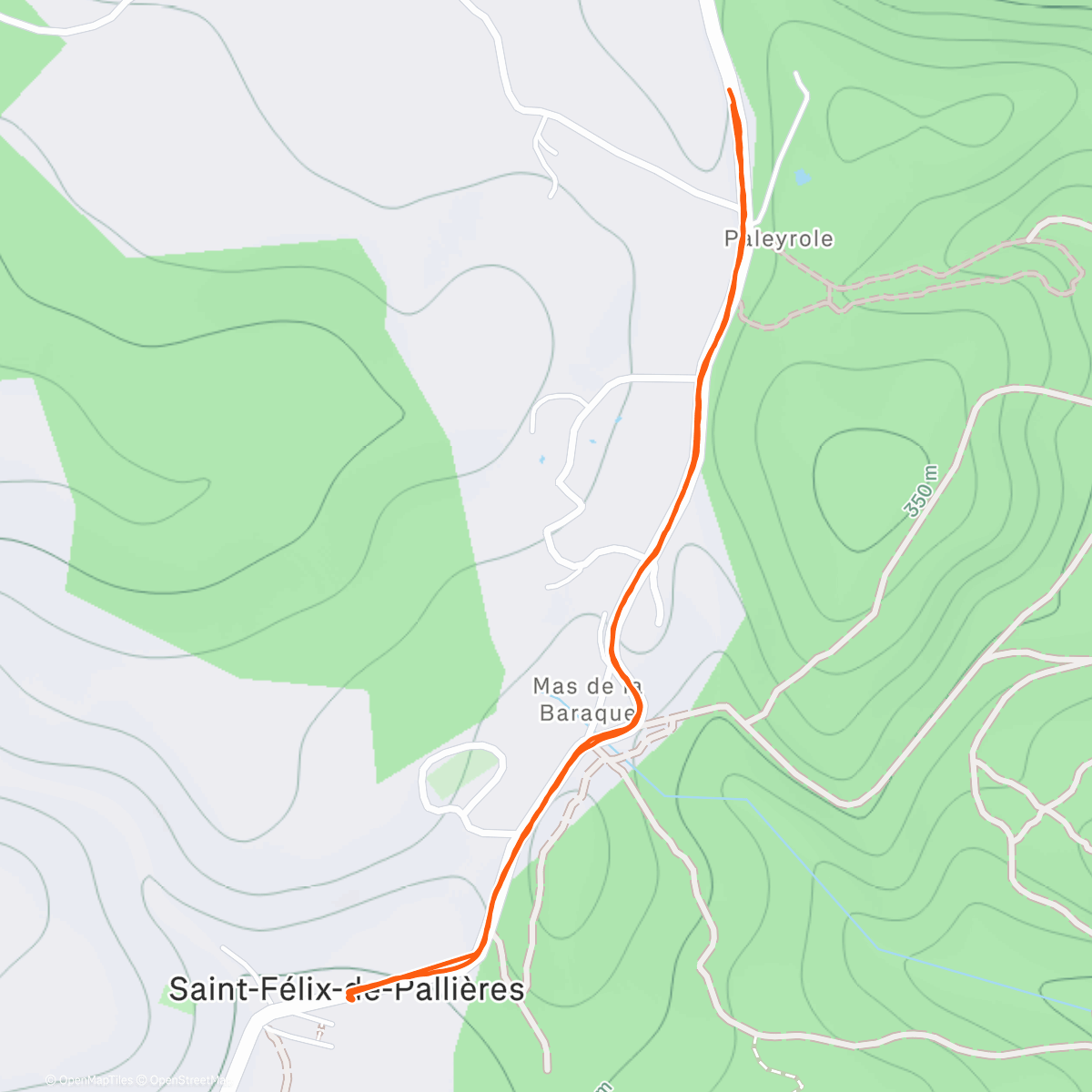 Map of the activity, Déjeuner au feliz café