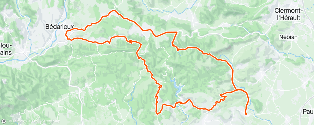 Map of the activity, Actually almost raining