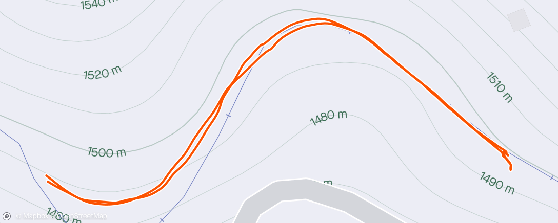 Mapa de la actividad (Morning Ride)