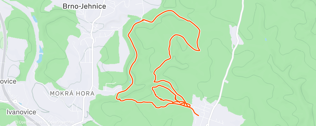 Map of the activity, Sklouznout se ✅ a vyzkoušet nový světlo ✅