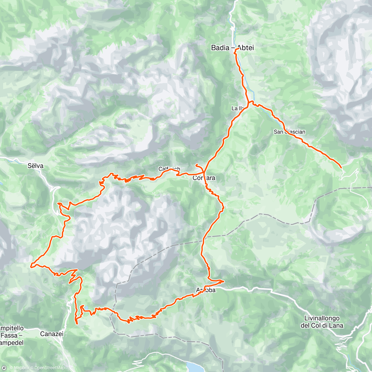 Map of the activity, MdD Friday’s routine