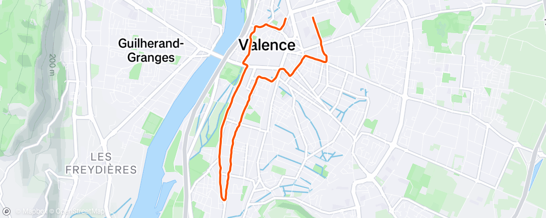 Map of the activity, Fractionné