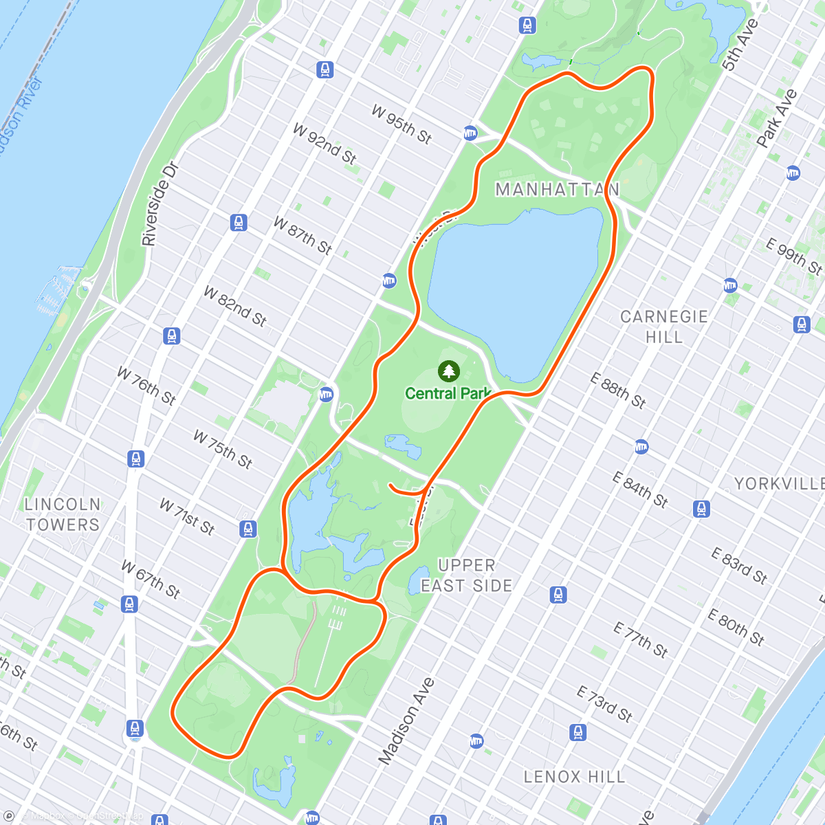 Mapa da atividade, Zwift - Group Workout: Amalgam (E) on Gotham Grind Reverse in New York