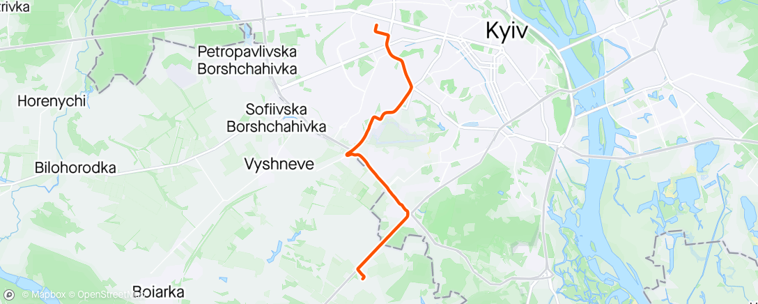 Map of the activity, Zakatka