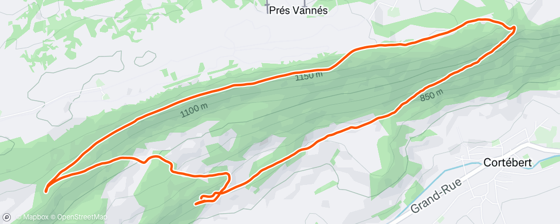 Map of the activity, 🐕 🏃‍♀️ 🏃🏽🌧