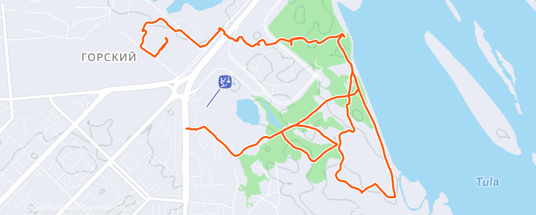 Map of the activity, И снег, и ветер...