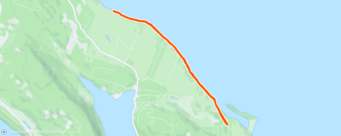 Map of the activity, Did a Walk Again