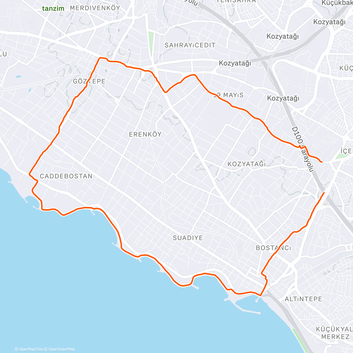 Map of the activity, Go crazy