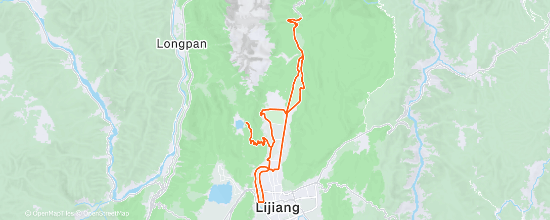 Map of the activity, 📍3192m