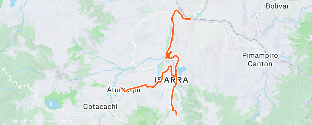 Карта физической активности (Sortie vélo le matin)