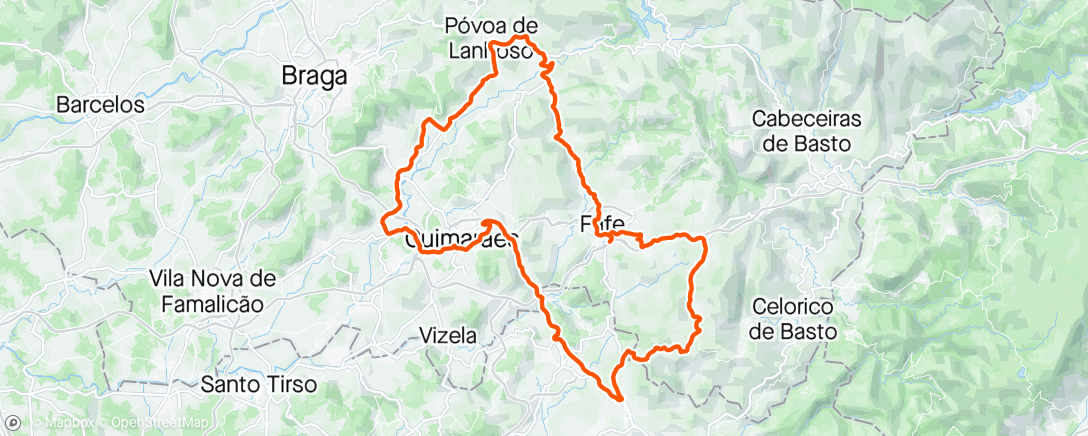 Mappa dell'attività Volta de bicicleta matinal