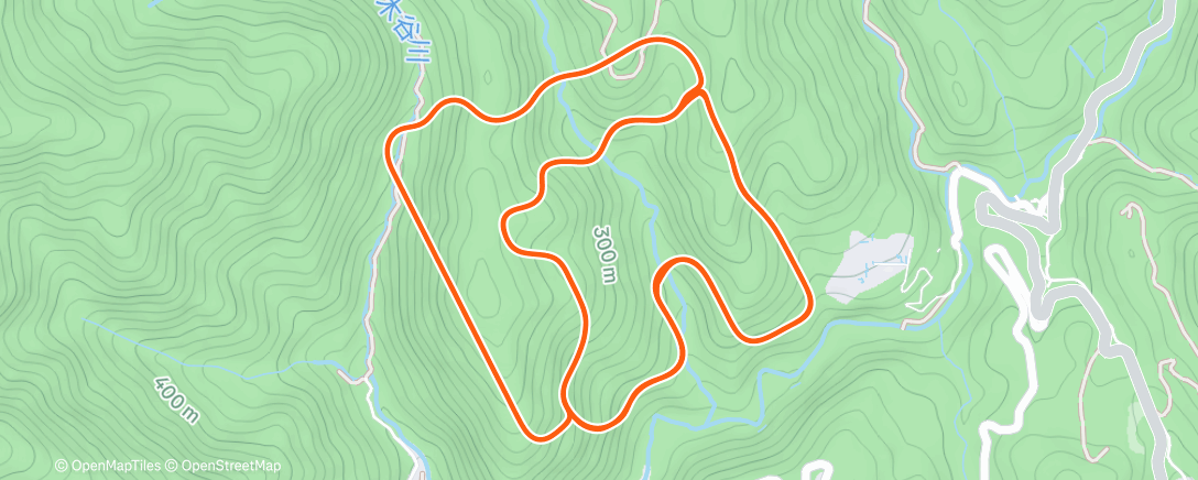 Map of the activity, MyWhoosh - Race Pace #4