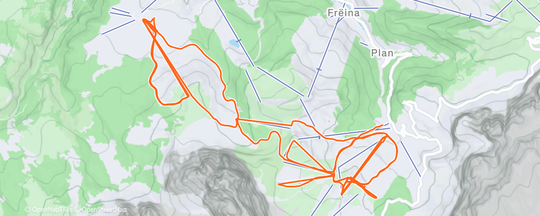 Map of the activity, Jeden jedinej den :-(