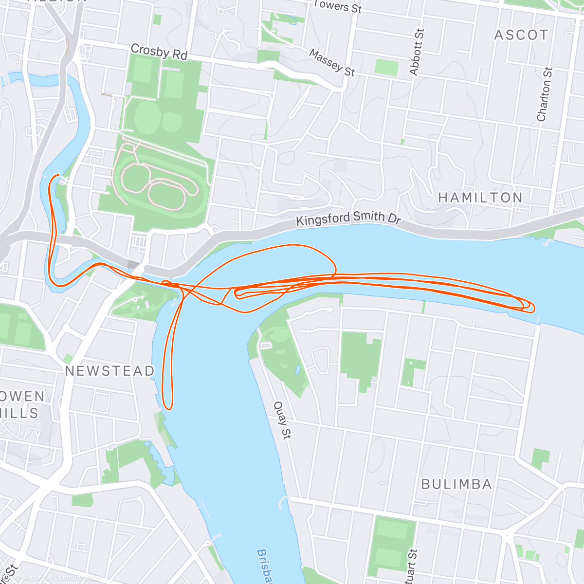 Map of the activity, Squad