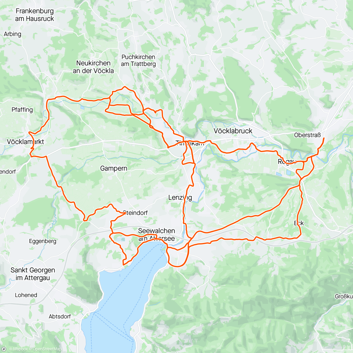 Mapa da atividade, Querbeet