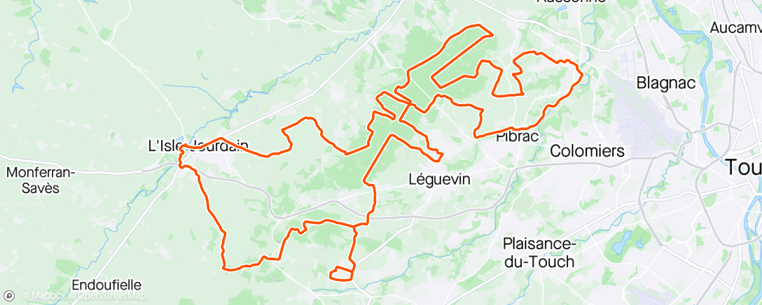 Map of the activity, Sortie gravel avec Christophe et Olivier