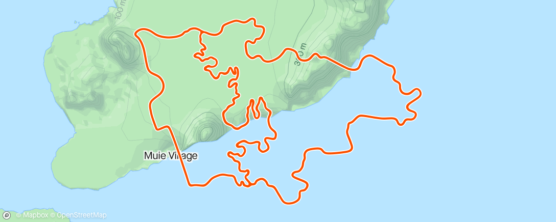 Map of the activity, Zwift - Eastern Eight in Watopia