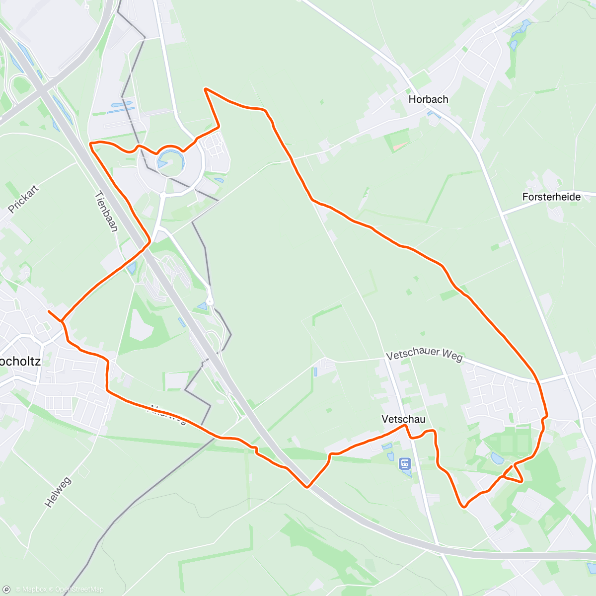 Map of the activity, Lekkere avondrun