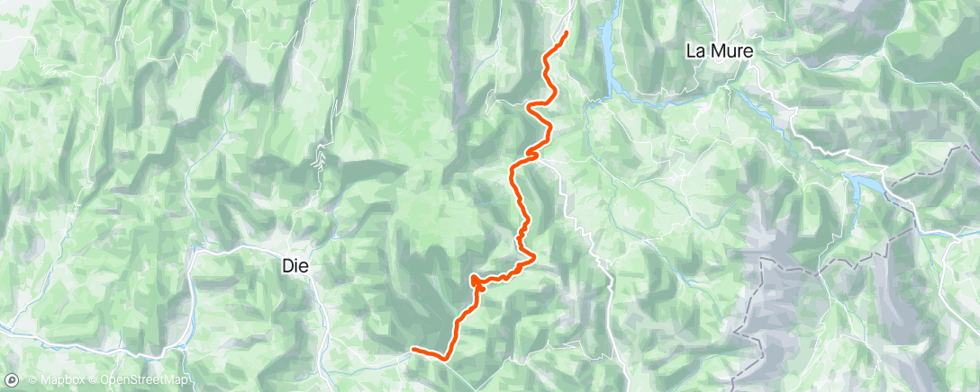 Map of the activity, Suisse - Vercors : Trieve - Diois