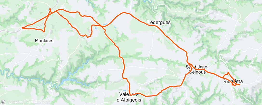 Carte de l'activité