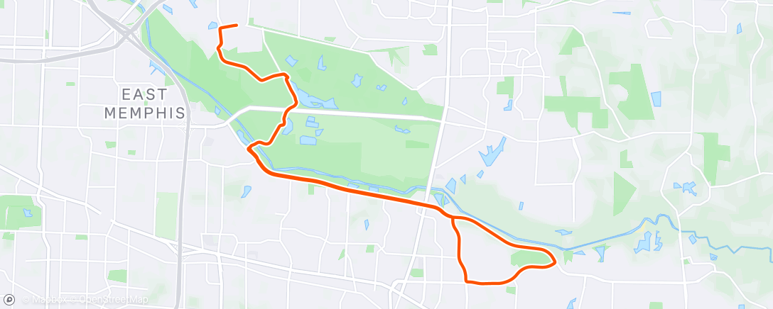 Map of the activity, Afternoon Ride