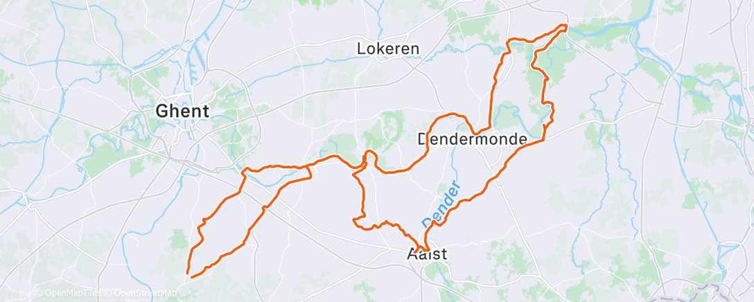 Map of the activity, Even een frisse neus halen