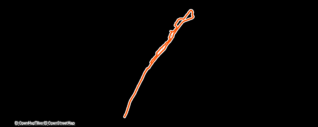 Map of the activity, Spaziergang am Mittag