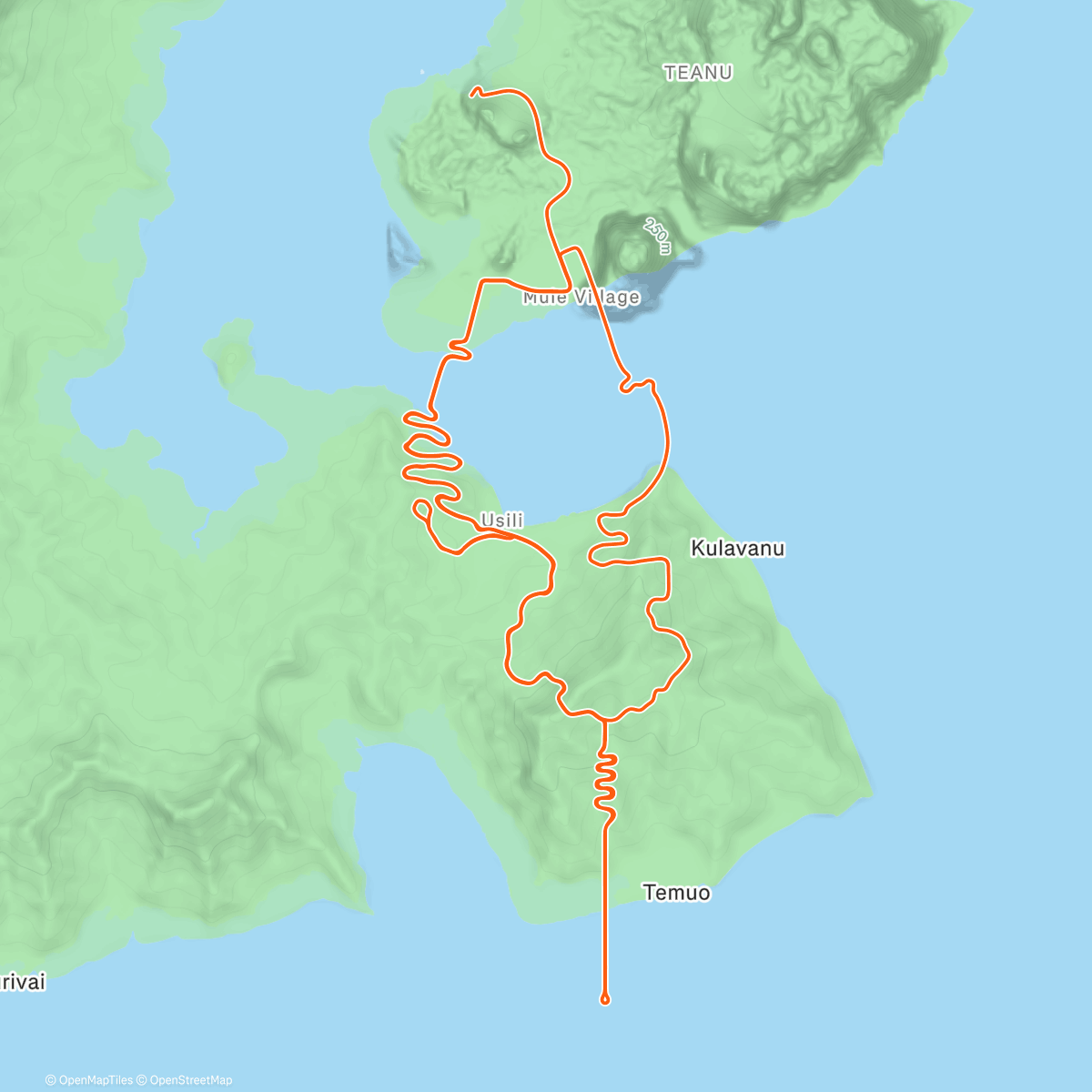 Map of the activity, Zwift - Power to the Tower in Watopia