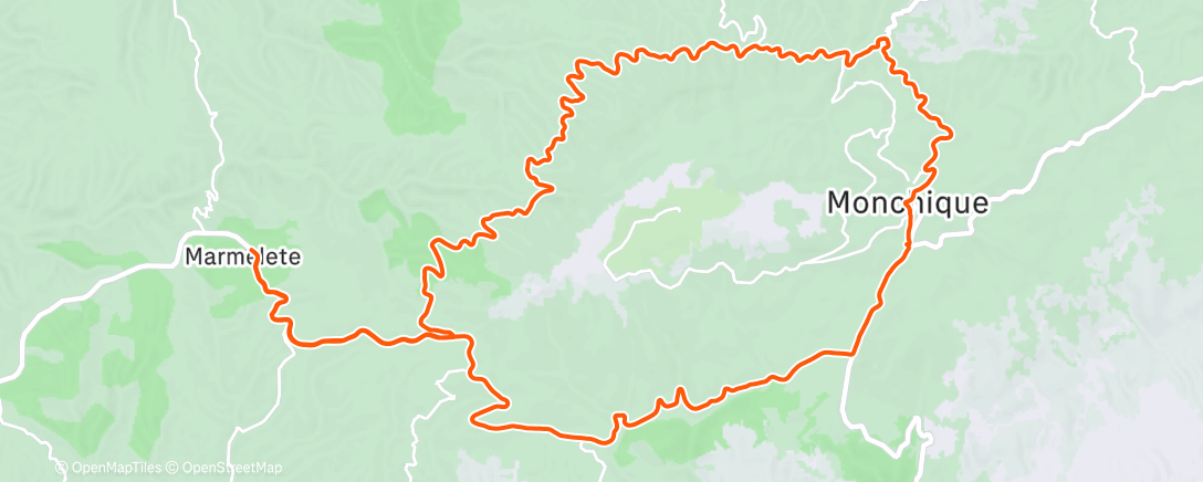 Карта физической активности (Volta de bicicleta matinal)