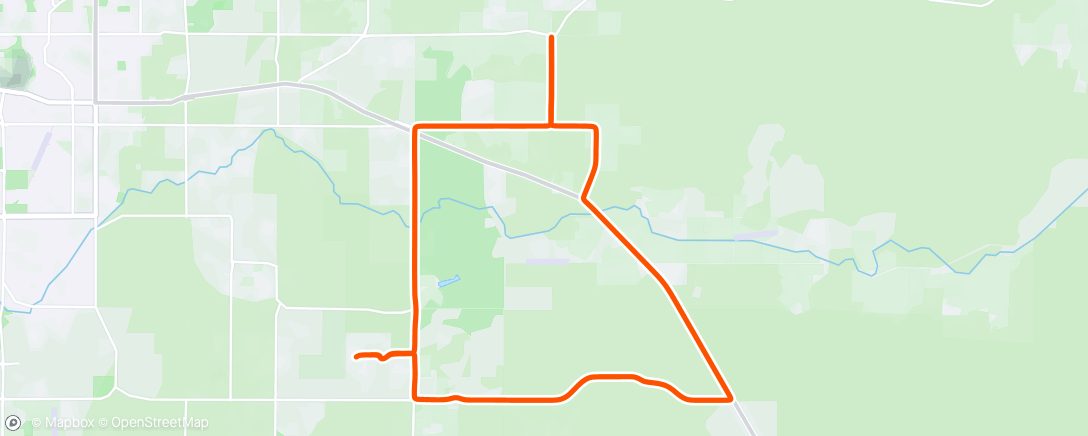 「Gosney, Bear  Creek, Rickard loop」活動的地圖