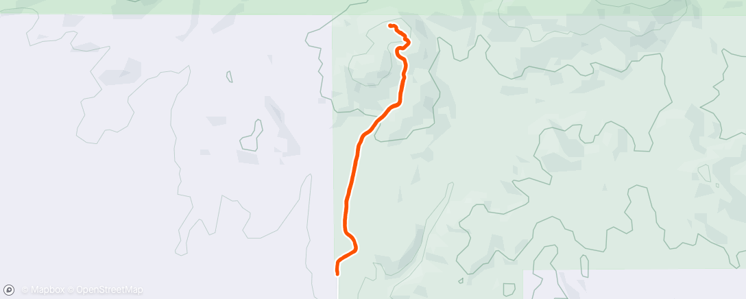 Map of the activity, 2nd Hike of the Day at Saguaro