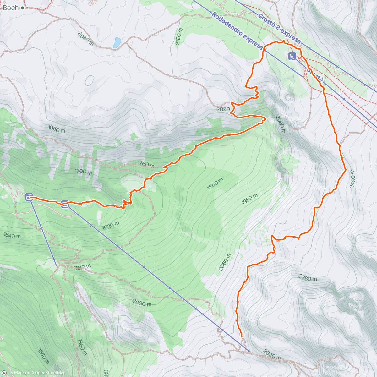 アクティビティ「SATURDAY ⛰️🥾🌲」の地図