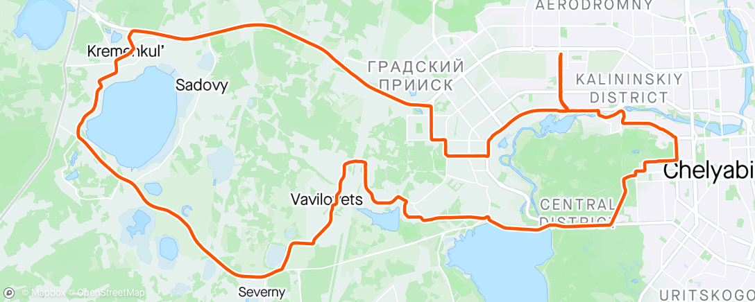 Map of the activity, Апрельские+30