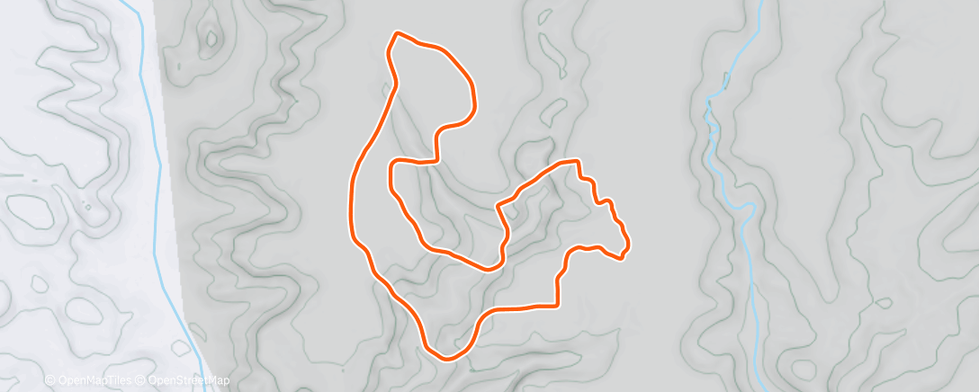 Map of the activity, MyWhoosh - 4x10min 98%