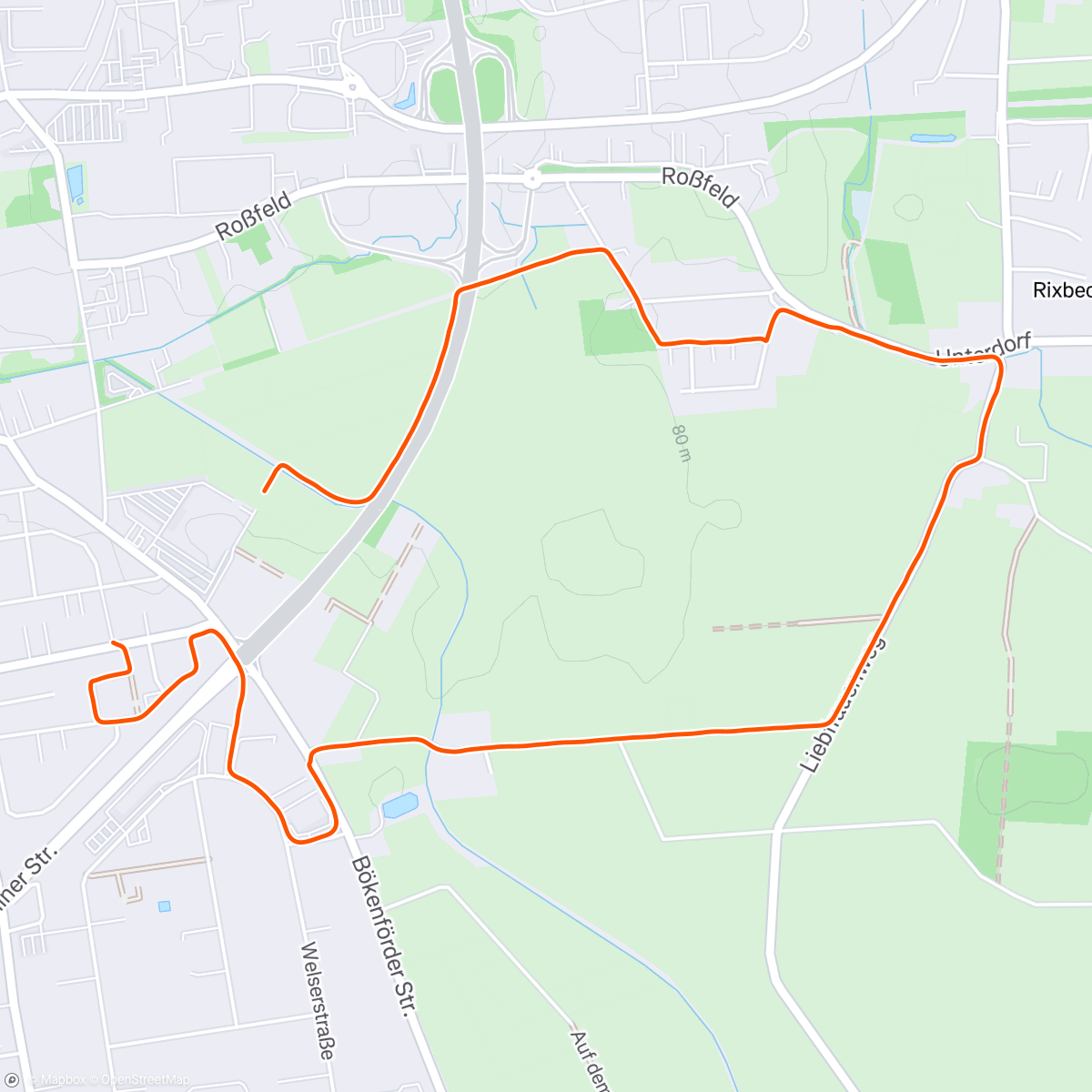 Mapa de la actividad (First one…kaum windig gewesen💨)