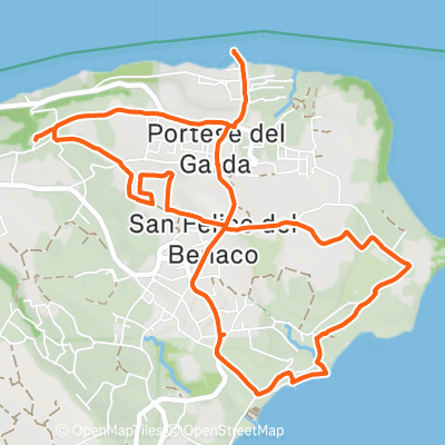 Portese run | 6.5 mi Running Route on Strava